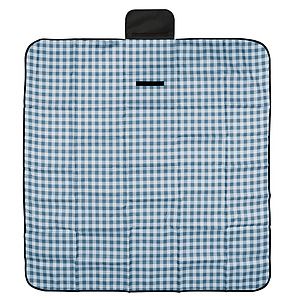 Gingham Roll-Up Picnic Blanket