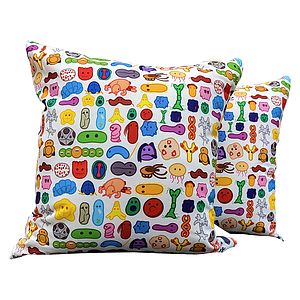 Small Full Color Throw Pillow