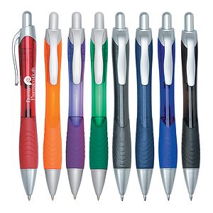 Rio Gel Pen With Contoured Rubber Grip
