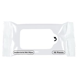 Antibacterial Wet Wipe Packet