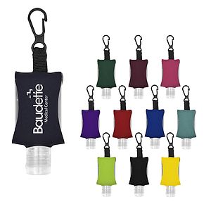 .5 Oz. Hand Sanitizer With EVA Case and Clip