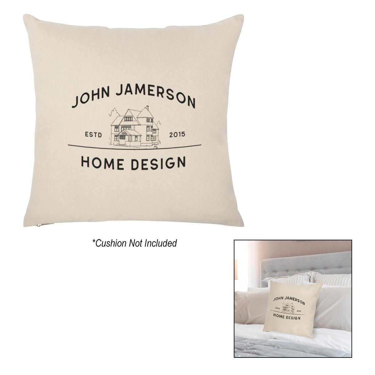 16 x 16 cotton canvas pillow case Corporate Specialties