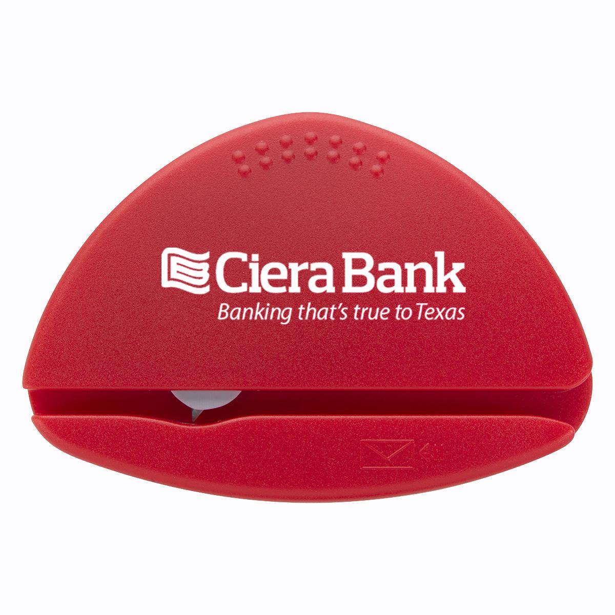 Letter opener and business card holder Order Swag