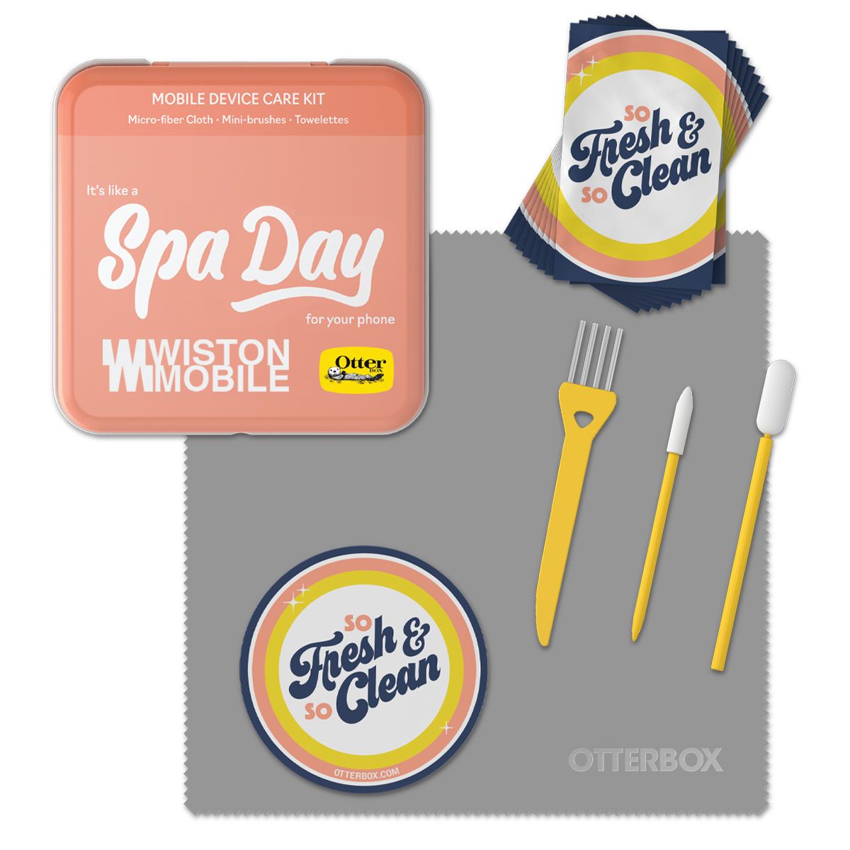 Mobile device care kit Order Swag