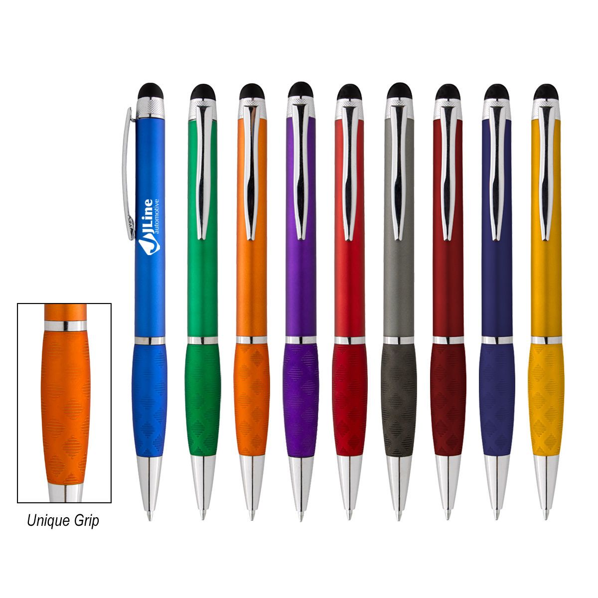 Crisscross Grip Stylus Pen