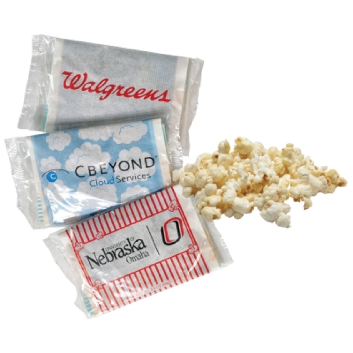 Custom printed single microwave popcorn bag Corporate Specialties