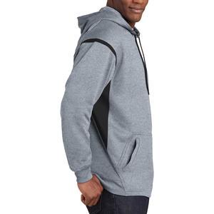 Sport-Tek® Tech Fleece Colorblock Hooded Sweatshirt