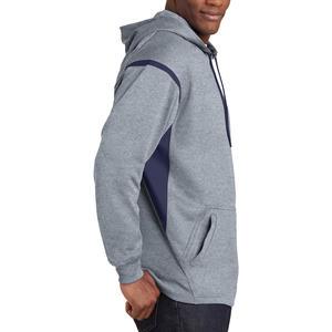 Sport-Tek® Tech Fleece Colorblock Hooded Sweatshirt
