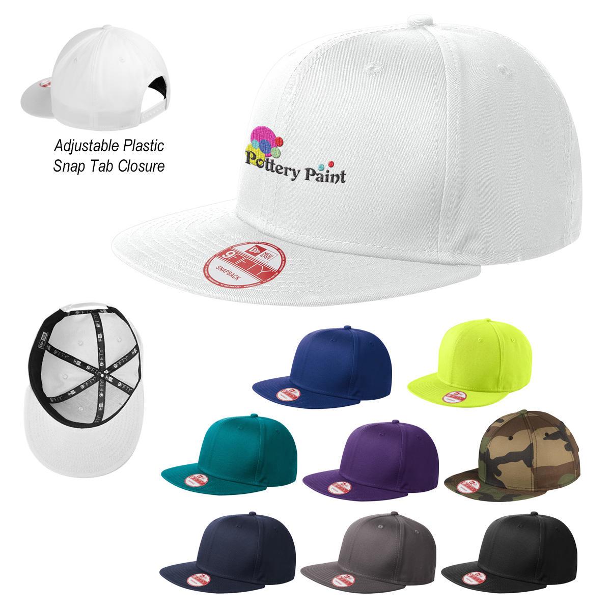 Promotional New era flat bill snapback cap Personalized With Your