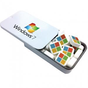 Slider Tin with Printed Mints