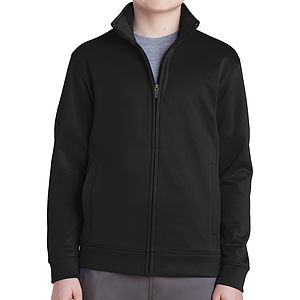 Sport-Tek Youth Sport-Wick Fleece Full-Zip Jacket