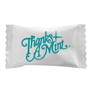 Assorted Sour Candies in Thanks A Mint Classic wrapper