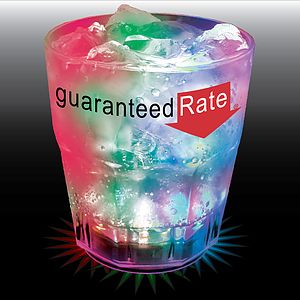 9oz 3-Light Fluted Plastic Rocks Cup