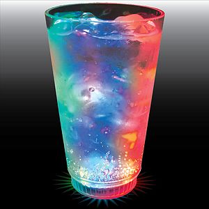 16oz 3-Light Plastic Pint Cup