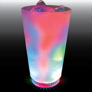 16oz 3-Light Plastic Pint Cup