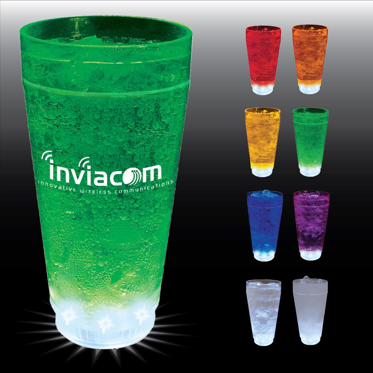 20oz 5-Light Plastic Pint Cup