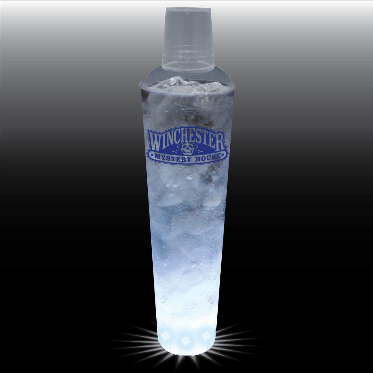 32oz 5-Light 3 Piece Large Volume Plastic Cocktail Shaker