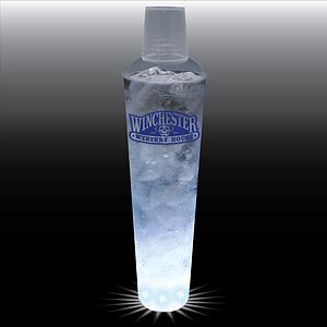 32oz 5-Light 3 Piece Large Volume Plastic Cocktail Shaker