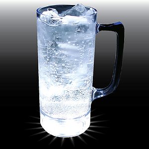 12oz 5-Light Plastic Beer Mug with Handle