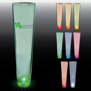 7oz Light Up Plastic Champagne Shooter Flute