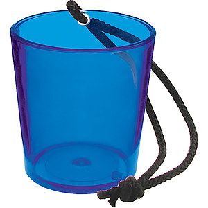 2oz Plastic Bottle Neck Hanging Sidecar Shot Glass with Black Rope