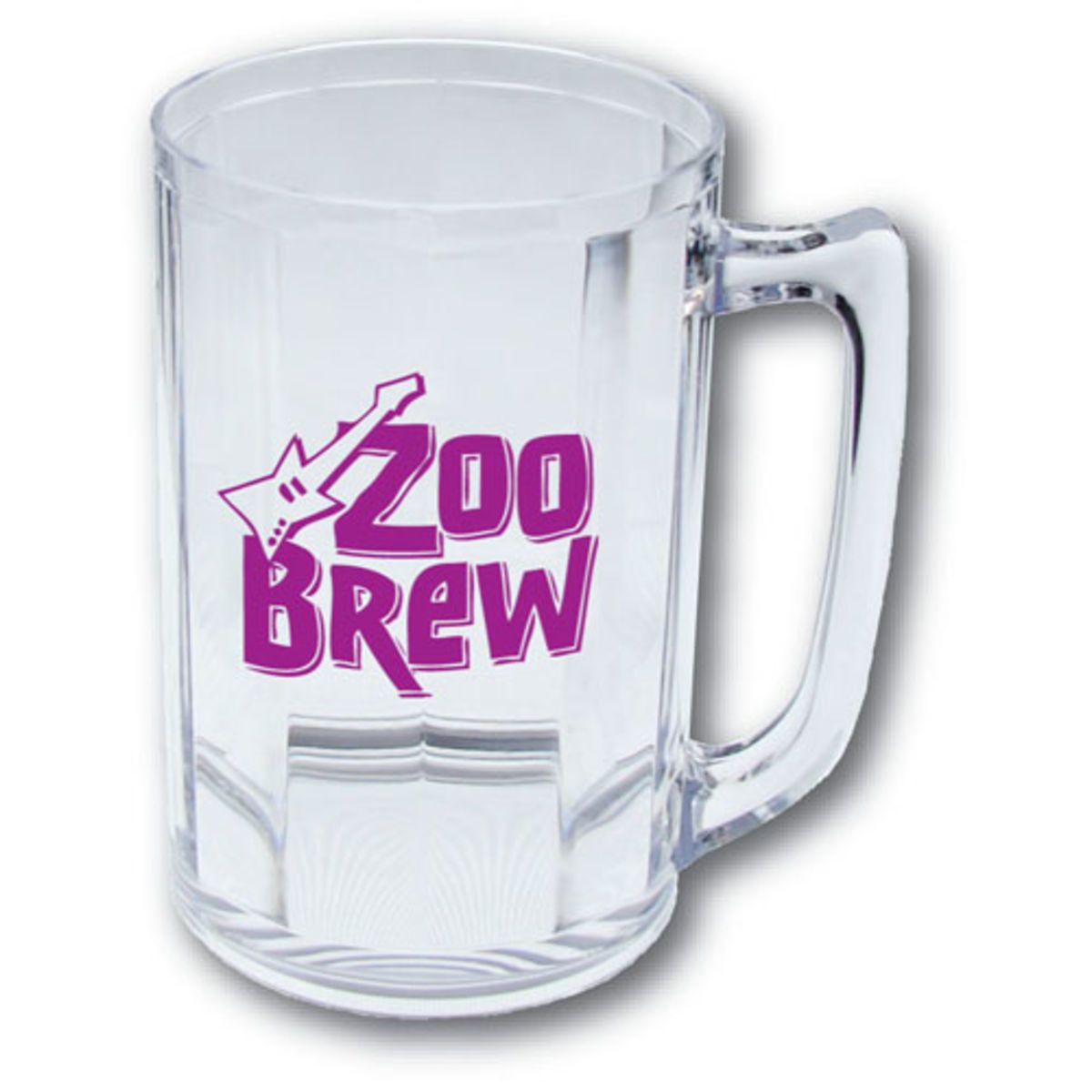 5oz Plastic Fluted Beer Mug Sampler with Handle