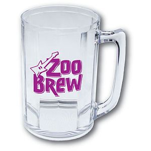5oz Plastic Fluted Beer Mug Sampler with Handle