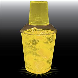 12oz Single Light 3 Piece Plastic Cocktail Shaker