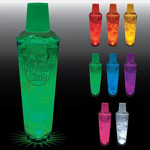 24oz Single Light 3 Piece Large Volume Plastic Cocktail Shaker