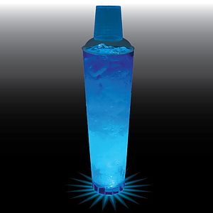 32oz Single Light 3 Piece Large Volume Plastic Cocktail Shaker