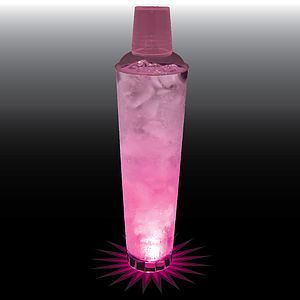 32oz Single Light 3 Piece Large Volume Plastic Cocktail Shaker