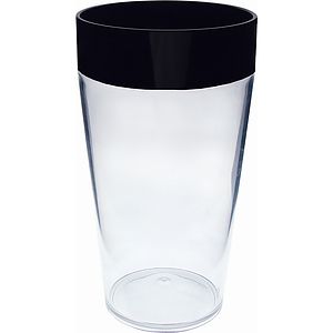 20oz Sports Themed Colored Rim Cup