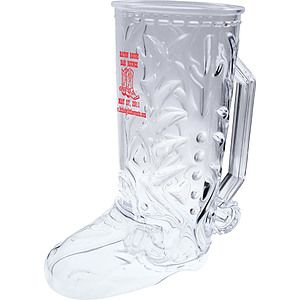 20oz Plastic Western Themed Cowboy Boot Mug with Handle