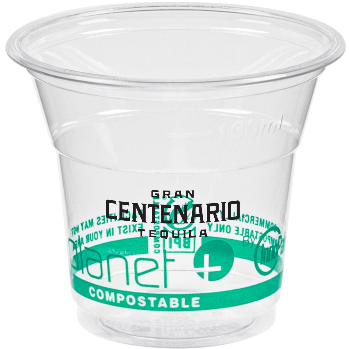 4oz/5oz Compostable PLA Sampling Cup - Eco Branded