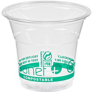 4oz/5oz Compostable PLA Sampling Cup - Eco Branded