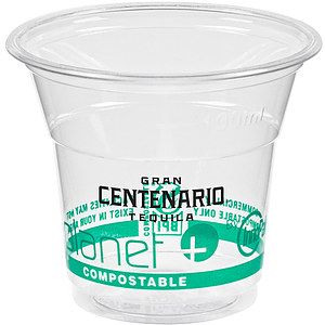 4oz/5oz Compostable PLA Sampling Cup - Eco Branded