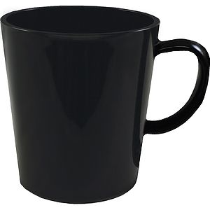 12oz Plastic Latte Coffee Mug with Handle