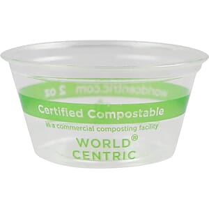 2oz Compostable PLA Sampling Cup - Eco Branded