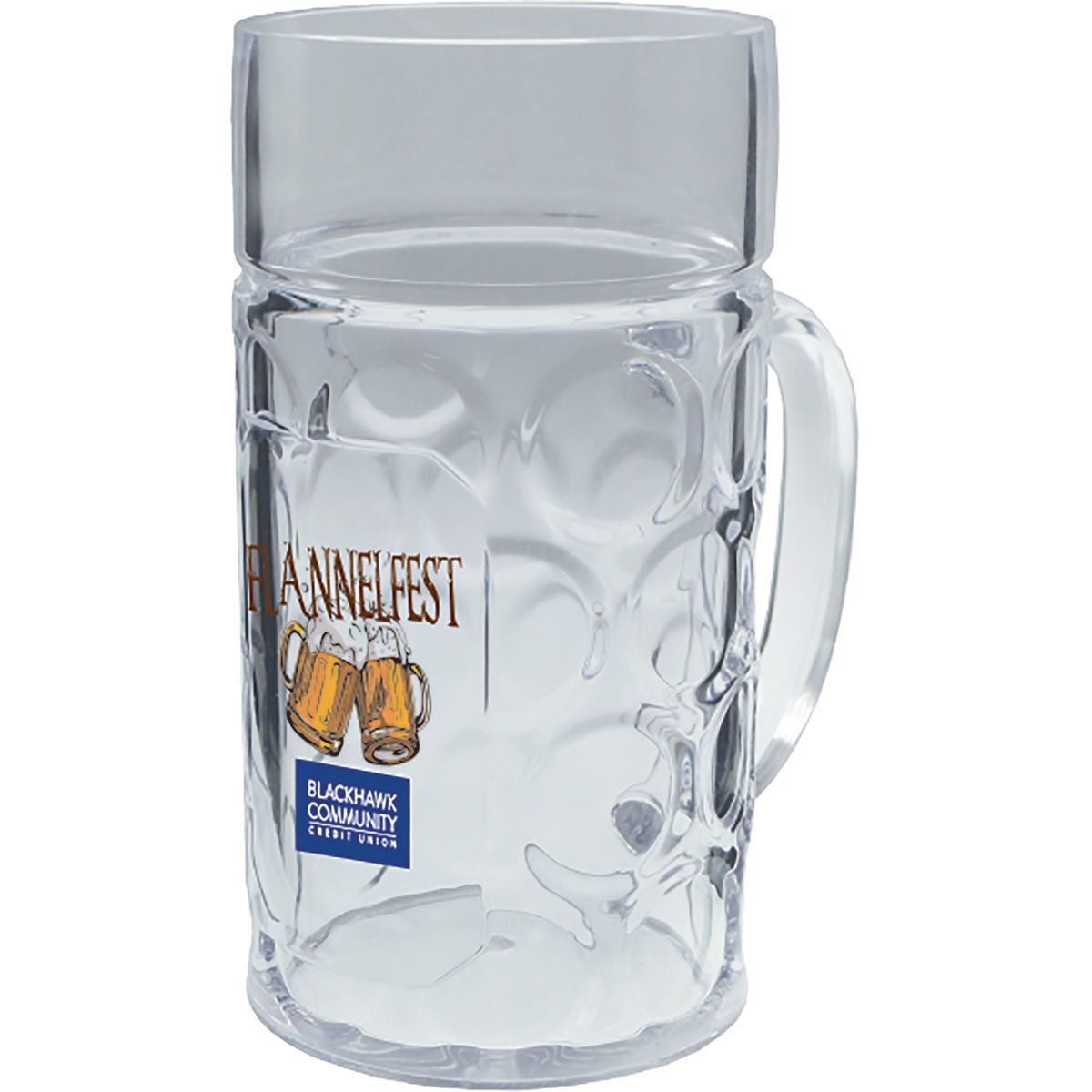 8oz Plastic German Style Oktoberfest Beer Mug with Handle