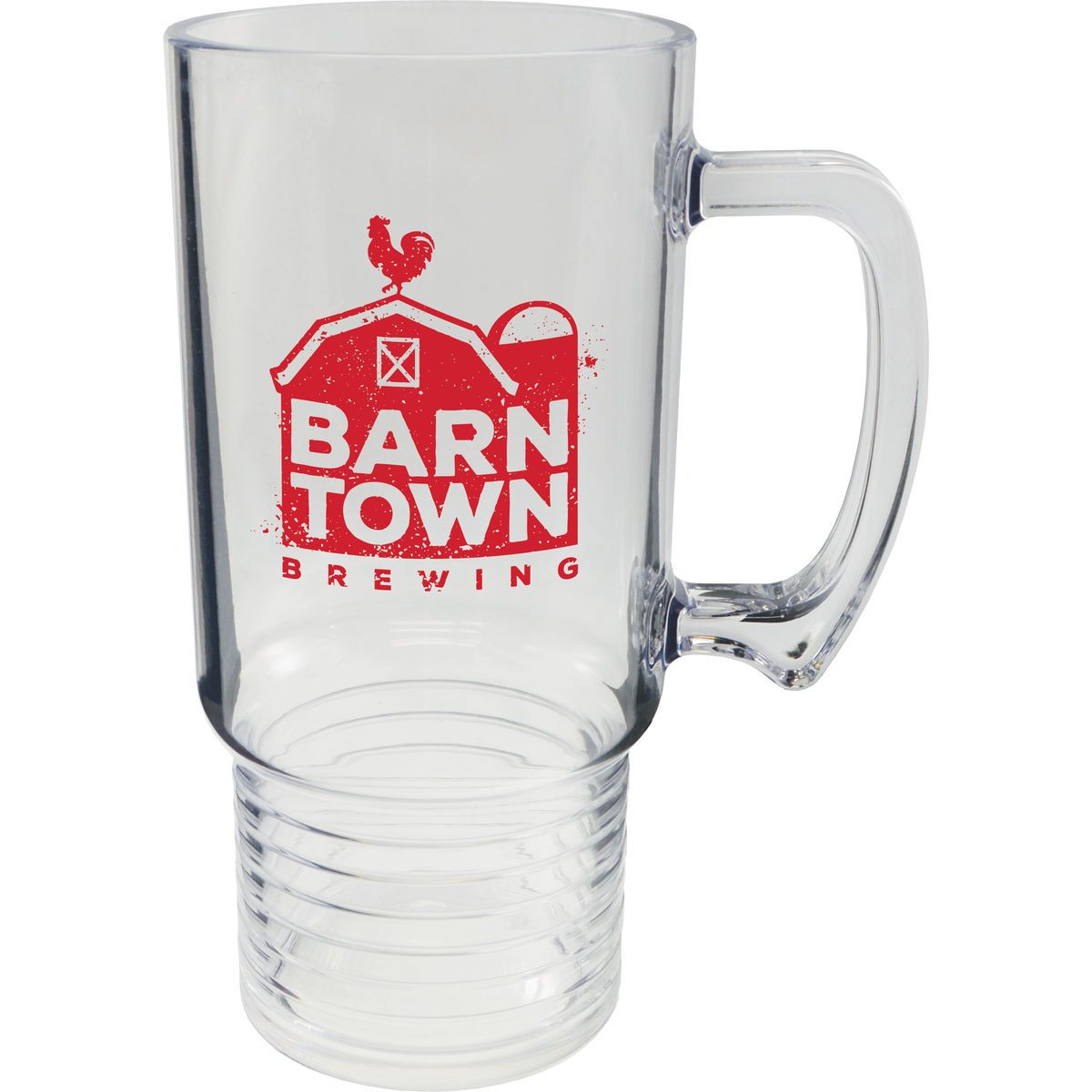 18oz Plastic Ringed Mug with Handle