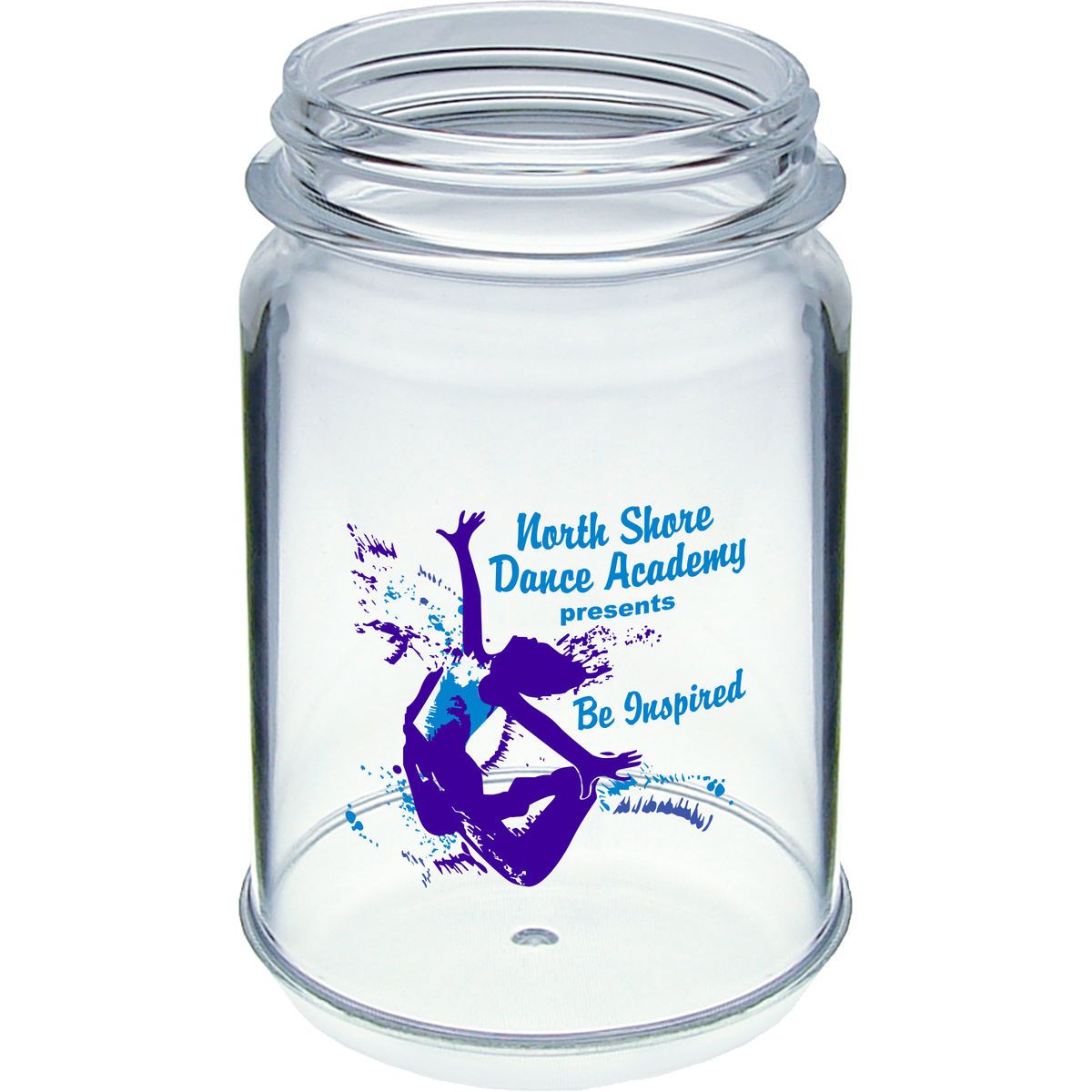 16oz Acrylic Mason Jar Cup