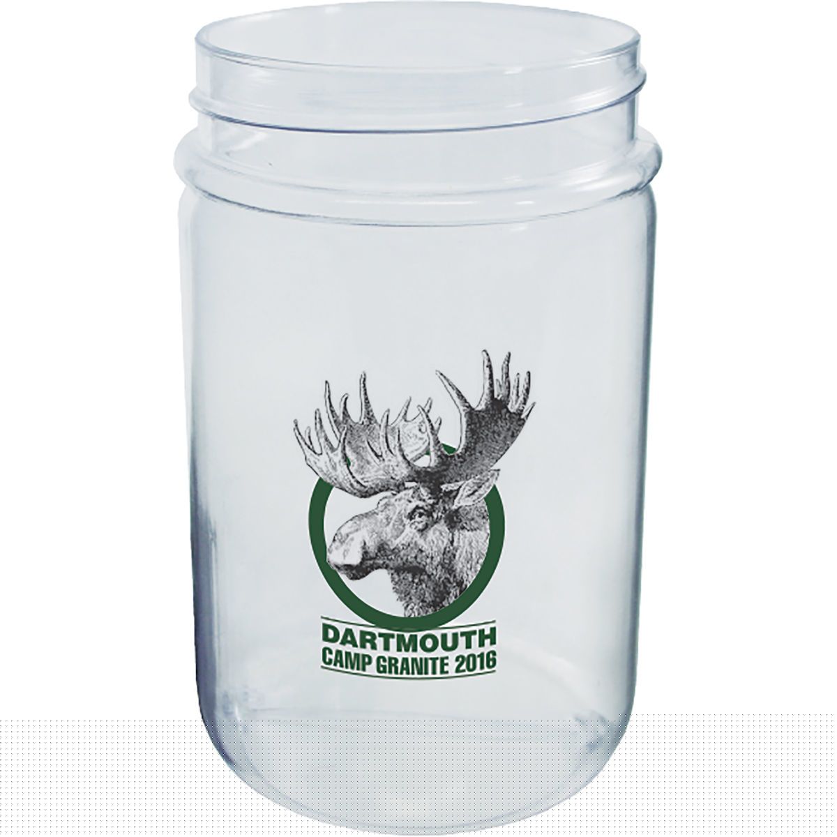 12oz 16oz Break Resistant Round PVC Mason Jar