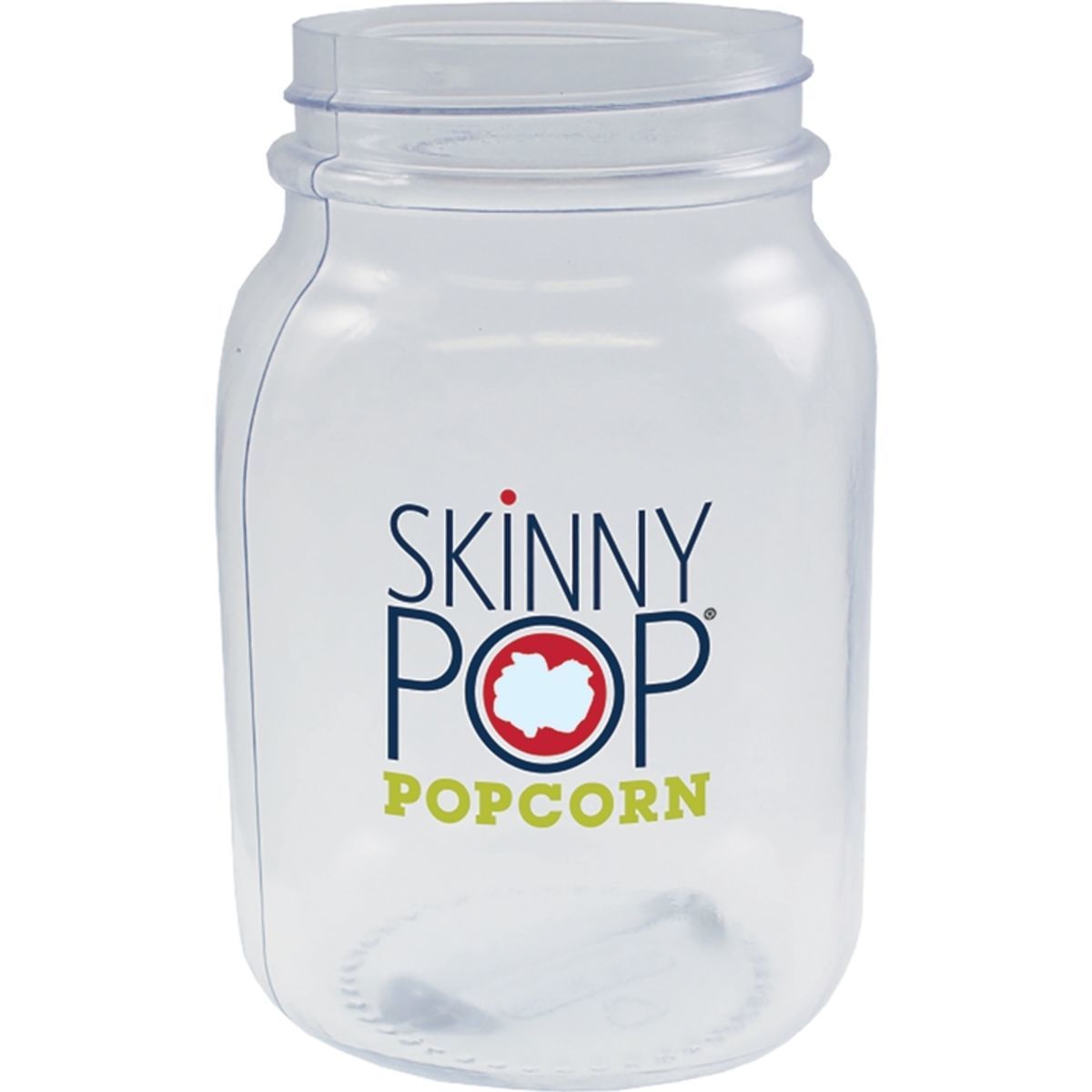 26oz Break Resistant Square PVC Mason Jar