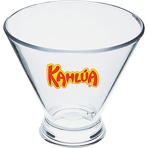 3oz Plastic Stemless Martini Sampler