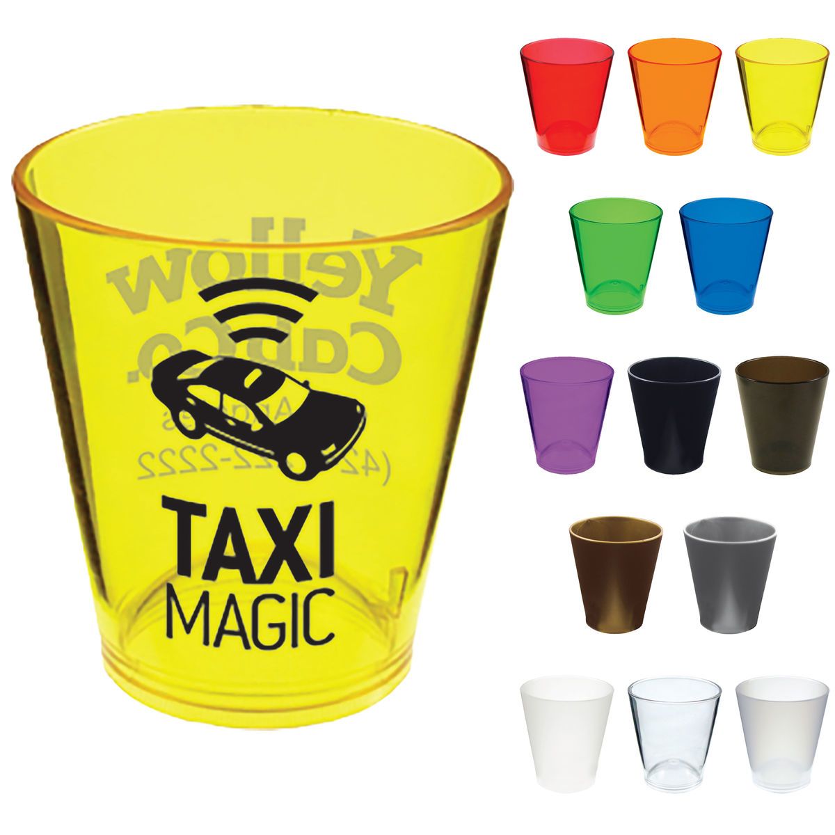 1.5oz Plastic Standard Shot Glass