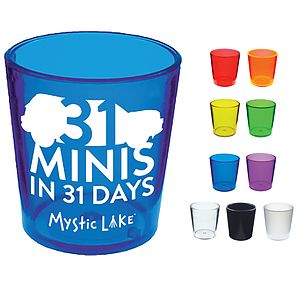 2oz Plastic Standard Shot Glass