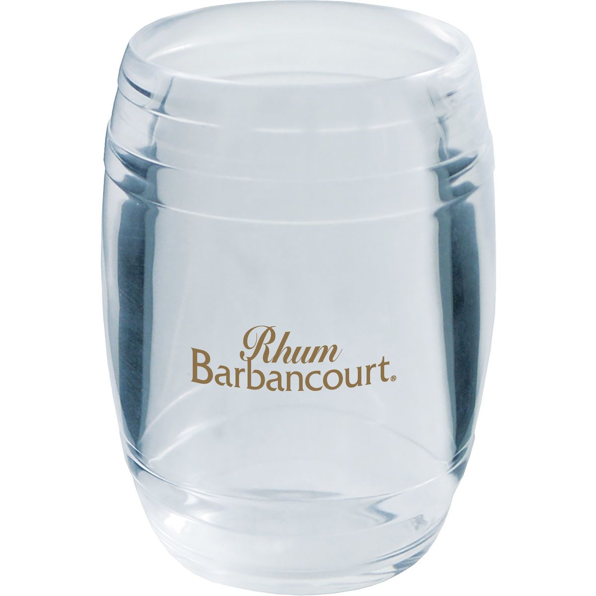 2oz Plastic Barrel Shaped Shot Glass