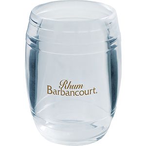 2oz Plastic Barrel Shaped Shot Glass