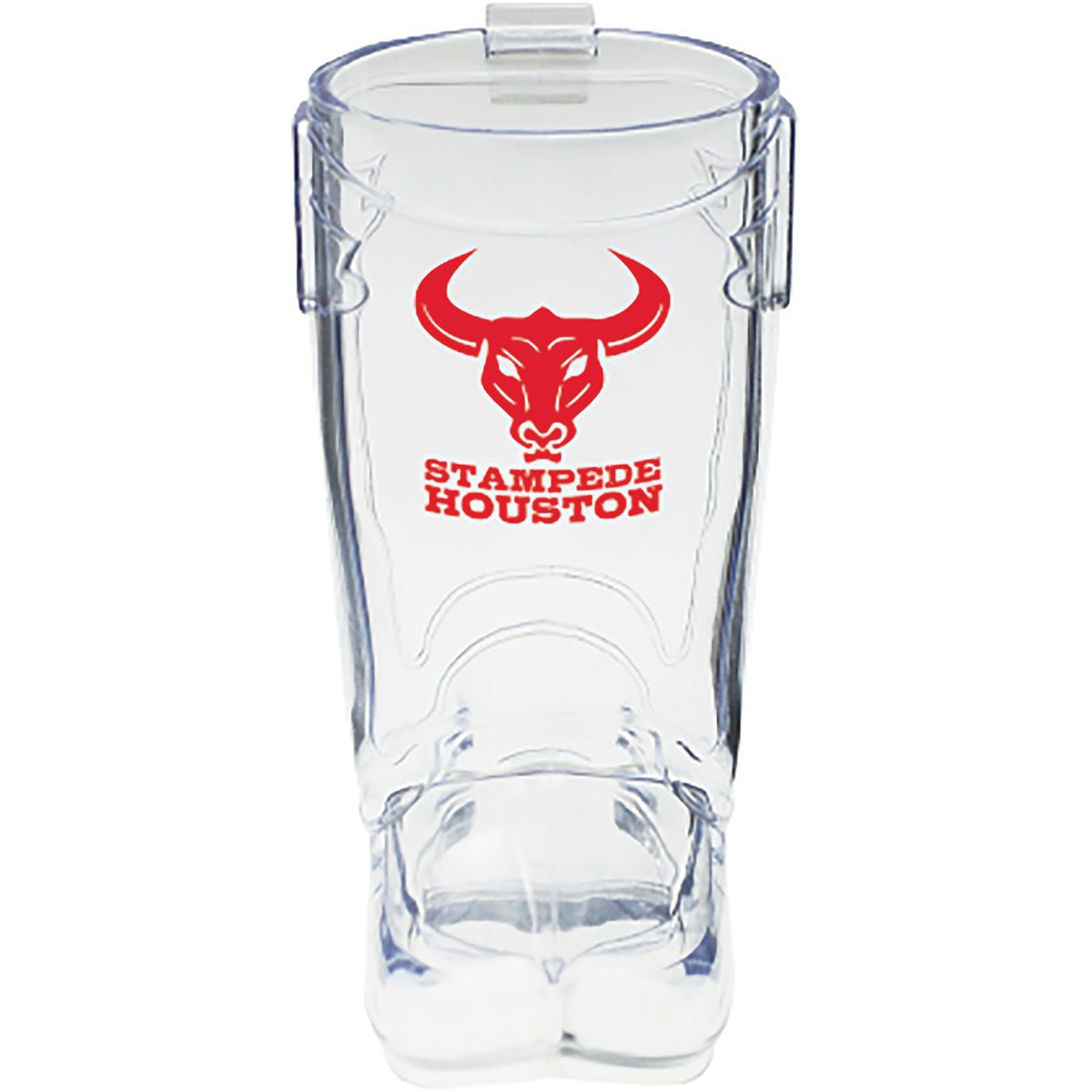 2oz Plastic Cowboy Boot Shaped Sidecar Hook Shot Glass
