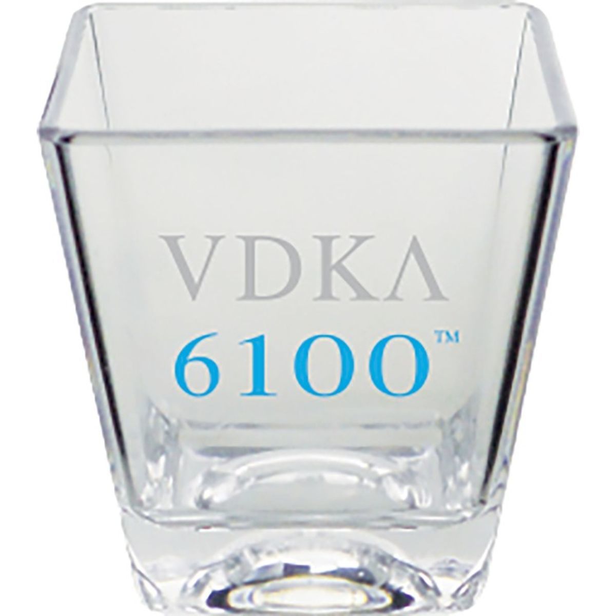 2oz Premium Plastic Square Shot Glass